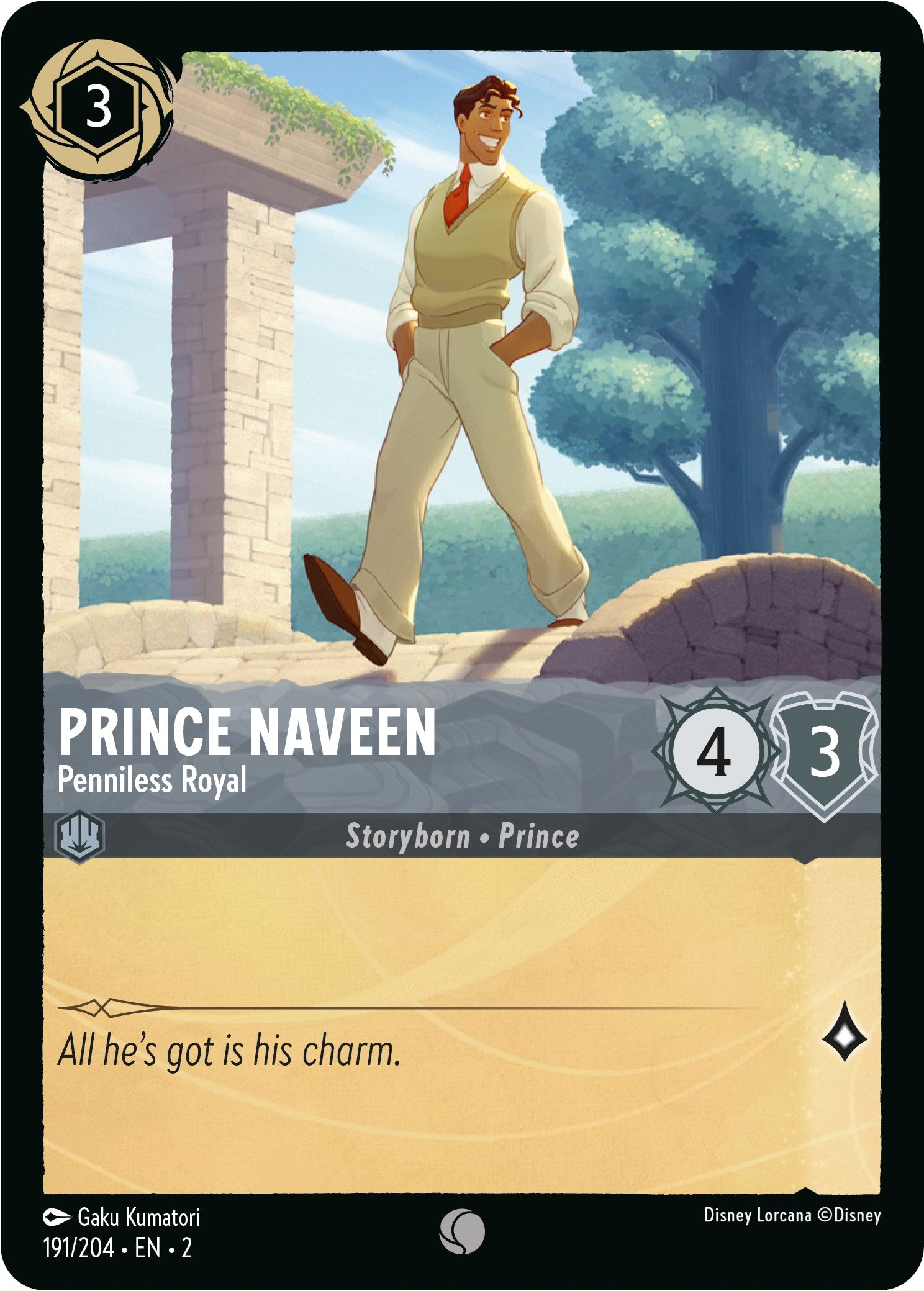 Prince Naveen - Penniless Royal (191/204) [Rise of the Floodborn] | Good Games Morley