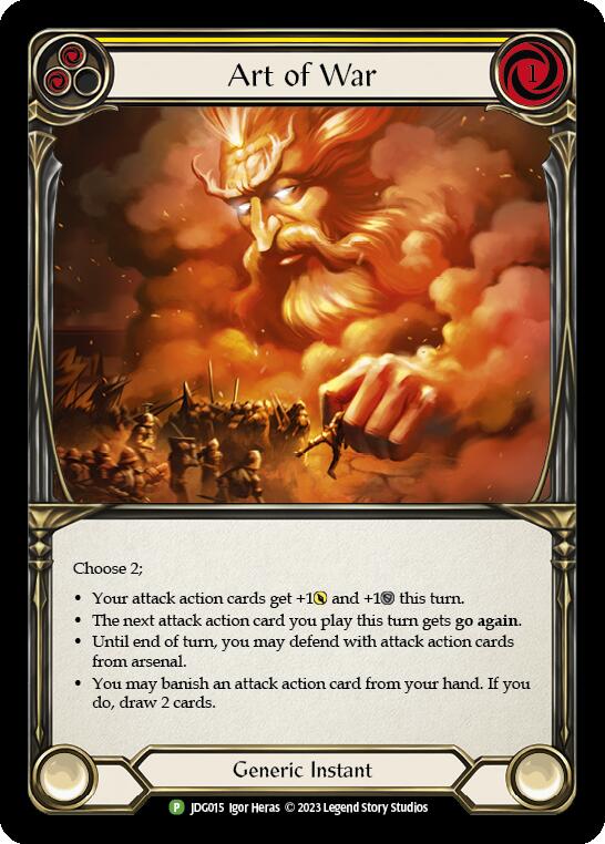 Art of War (Cold Foil) [JDG015] (Promo)  Cold Foil | Good Games Morley
