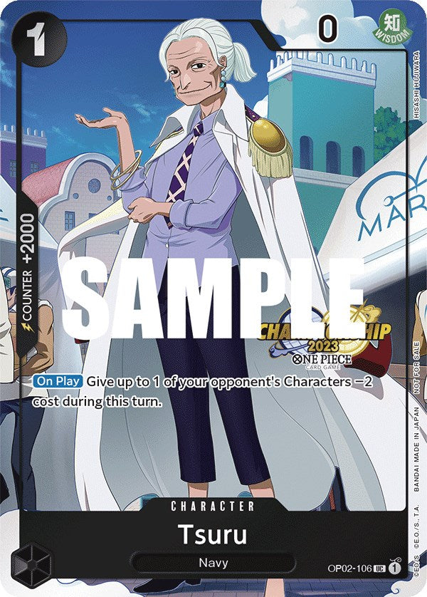Tsuru (CS 2023 Event Pack) [One Piece Promotion Cards] | Good Games Morley