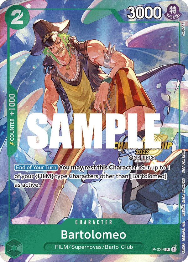 Bartolomeo (CS 2023 Event Pack) [One Piece Promotion Cards] | Good Games Morley