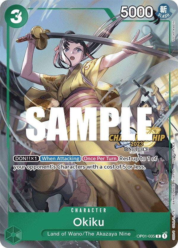 Okiku (CS 2023 Celebration Pack) [One Piece Promotion Cards] | Good Games Morley