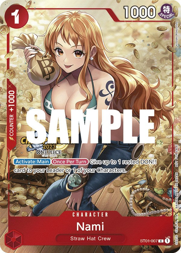 Nami (CS 2023 Celebration Pack) [One Piece Promotion Cards] | Good Games Morley