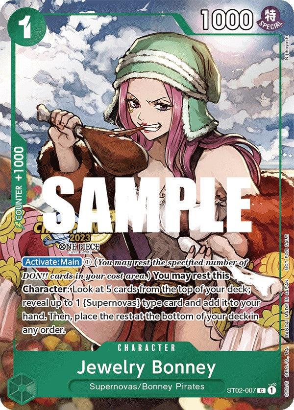 Jewelry Bonney (CS 2023 Celebration Pack) [One Piece Promotion Cards] | Good Games Morley