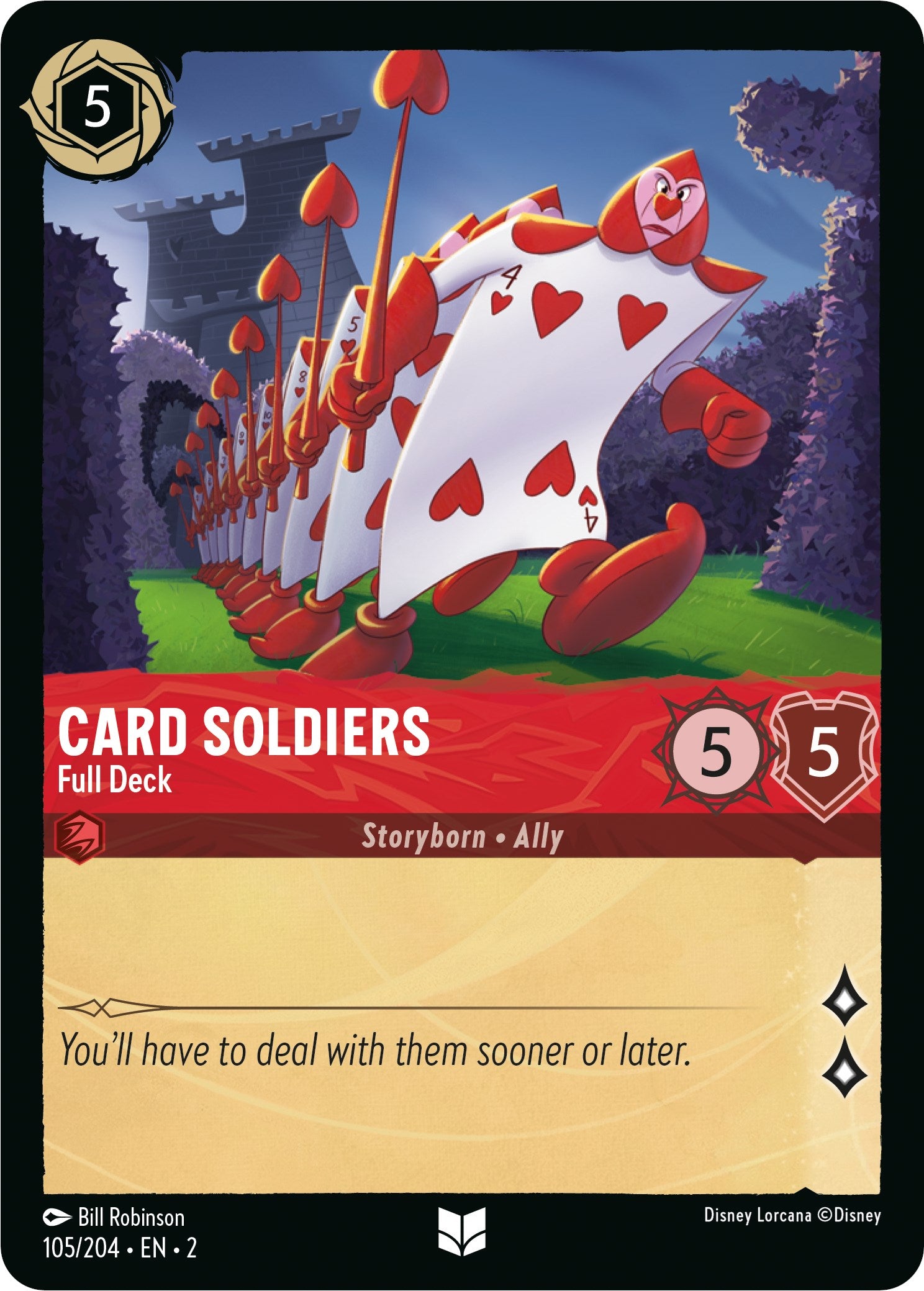 Card Soldiers - Full Deck (105/204) [Rise of the Floodborn] | Good Games Morley