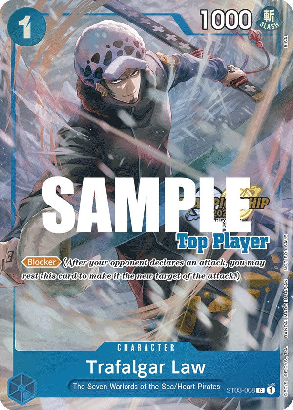 Trafalgar Law (CS 2023 Top Players Pack) [One Piece Promotion Cards] | Good Games Morley