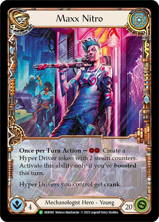 Maxx Nitro [HER092] (Promo)  Cold Foil | Good Games Morley