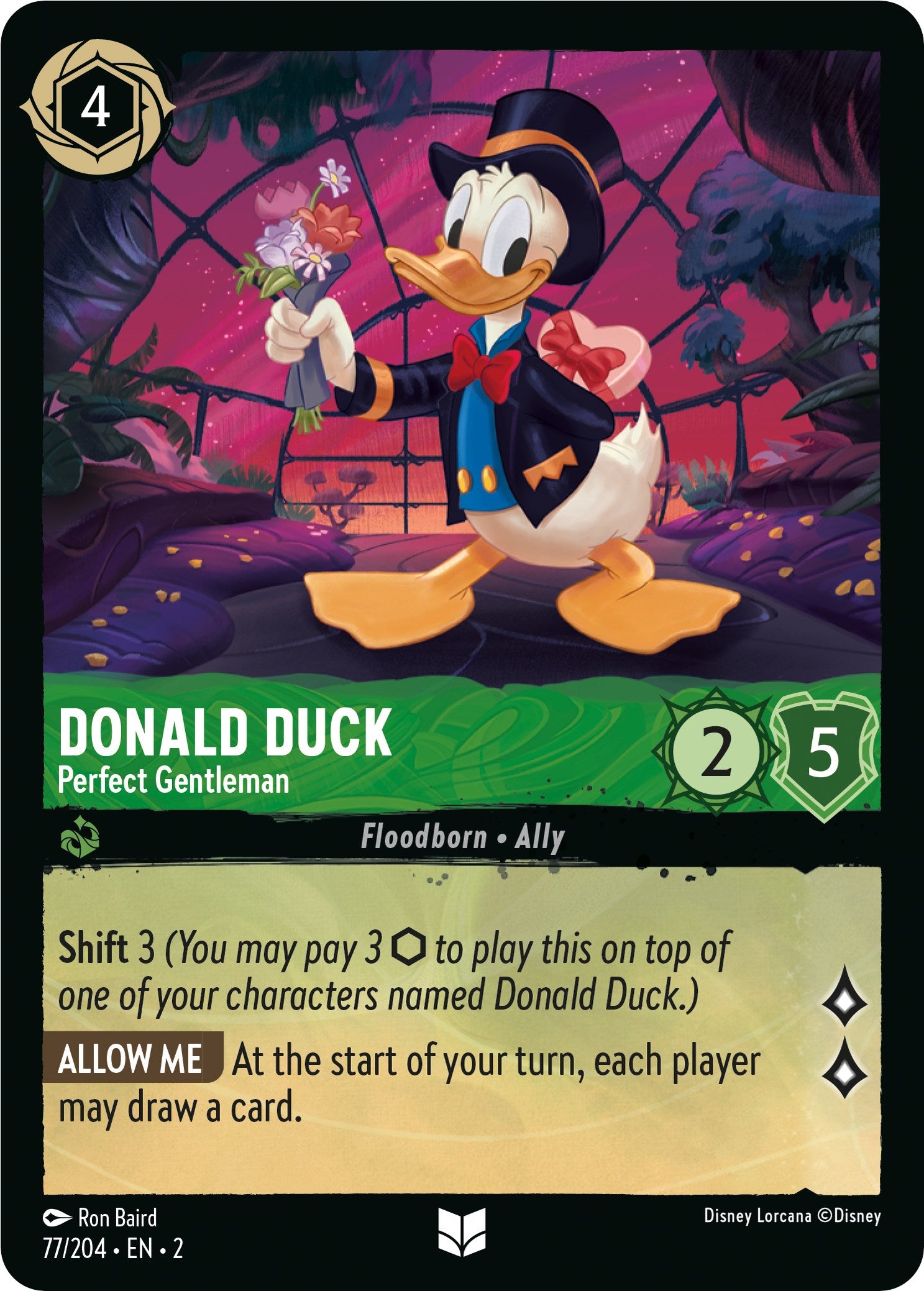 Donald Duck - Perfect Gentleman (77/204) [Rise of the Floodborn] | Good Games Morley