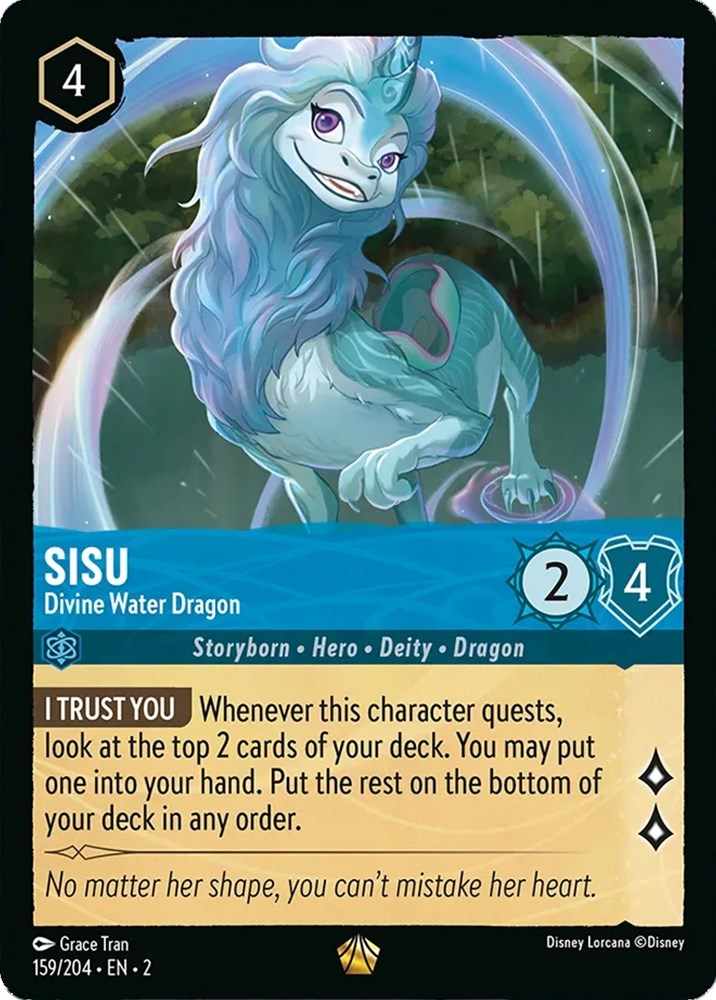 Sisu - Divine Water Dragon (159/204) [Rise of the Floodborn] | Good Games Morley
