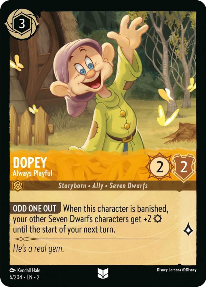 Dopey - Always Playful (6/204) [Rise of the Floodborn] | Good Games Morley