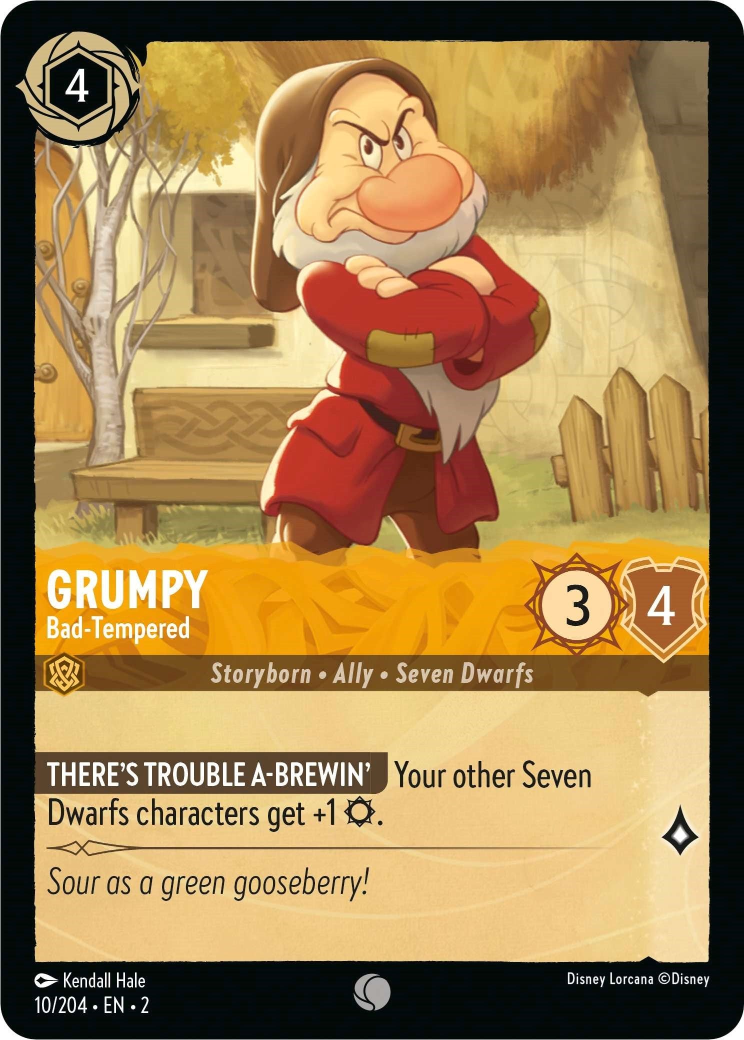 Grumpy - Bad-Tempered (10/204) [Rise of the Floodborn] | Good Games Morley