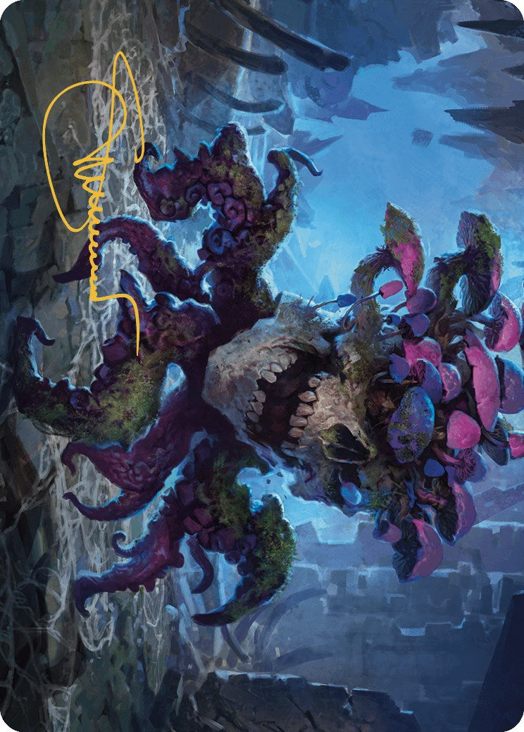 Deathcap Marionette Art Card (Gold-Stamped Signature) [The Lost Caverns of Ixalan Art Series] | Good Games Morley