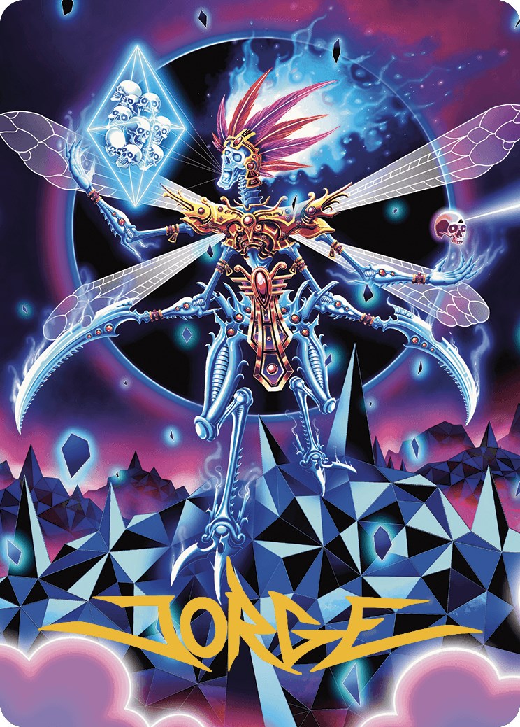 Starving Revenant Art Card (Gold-Stamped Signature) [The Lost Caverns of Ixalan Art Series] | Good Games Morley