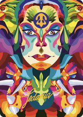 Roar of the Fifth People Art Card (Gold-Stamped Signature) [The Lost Caverns of Ixalan Art Series] | Good Games Morley