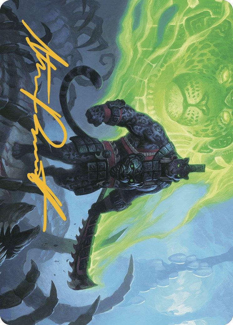 Malamet Veteran Art Card (Gold-Stamped Signature) [The Lost Caverns of Ixalan Art Series] | Good Games Morley