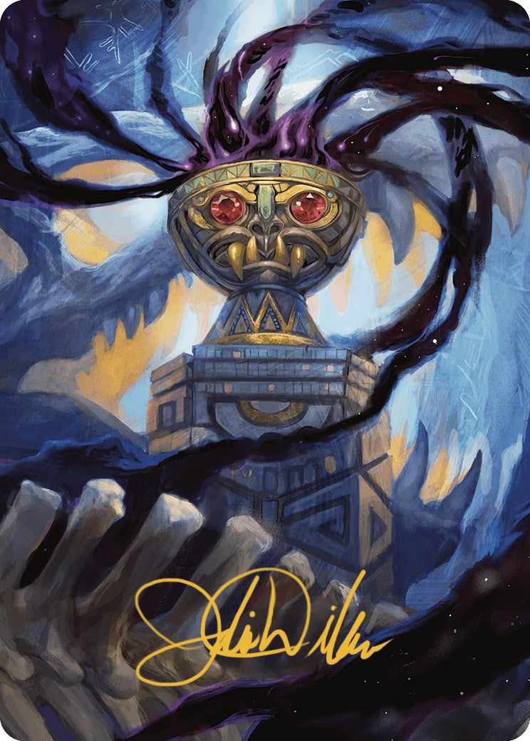 Chalice of the Void Art Card (Gold-Stamped Signature) [The Lost Caverns of Ixalan Art Series] | Good Games Morley