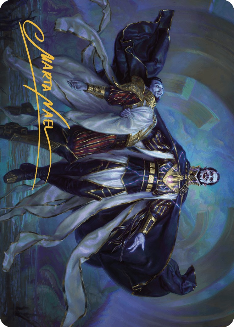 Vito, Fanatic of Aclazotz Art Card (Gold-Stamped Signature) [The Lost Caverns of Ixalan Art Series] | Good Games Morley