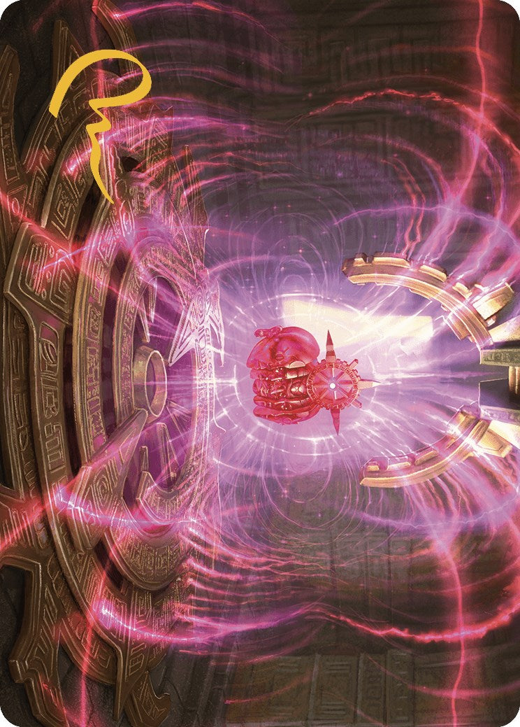 Locus of Enlightenment Art Card (Gold-Stamped Signature) [The Lost Caverns of Ixalan Art Series] | Good Games Morley
