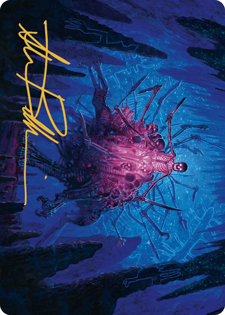 Uchbenbak, the Great Mistake Art Card (Gold-Stamped Signature) [The Lost Caverns of Ixalan Art Series] | Good Games Morley