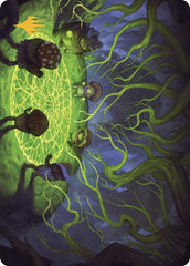 Growing Rites of Itlimoc Art Card (Gold-Stamped Planeswalker Symbol) [The Lost Caverns of Ixalan Art Series] | Good Games Morley