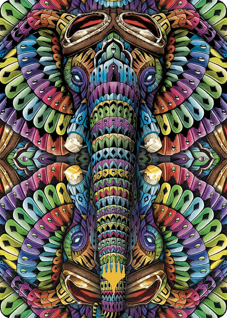 Quintorius Kand Art Card (51/81) (Gold-Stamped Planeswalker Symbol) [The Lost Caverns of Ixalan Art Series] | Good Games Morley