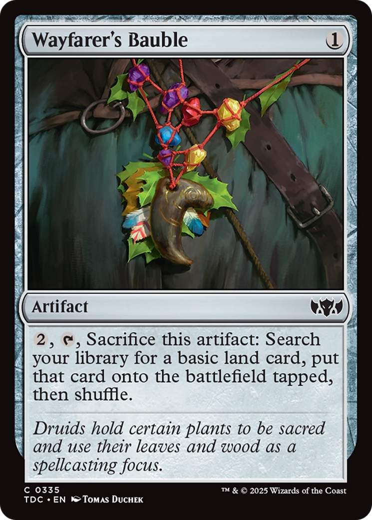Wayfarer's Bauble [Tarkir: Dragonstorm Commander] | Good Games Morley
