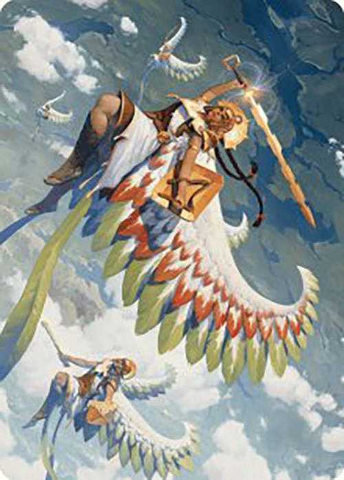Resplendent Angel Art Card (5/81) [The Lost Caverns of Ixalan Art Series] | Good Games Morley