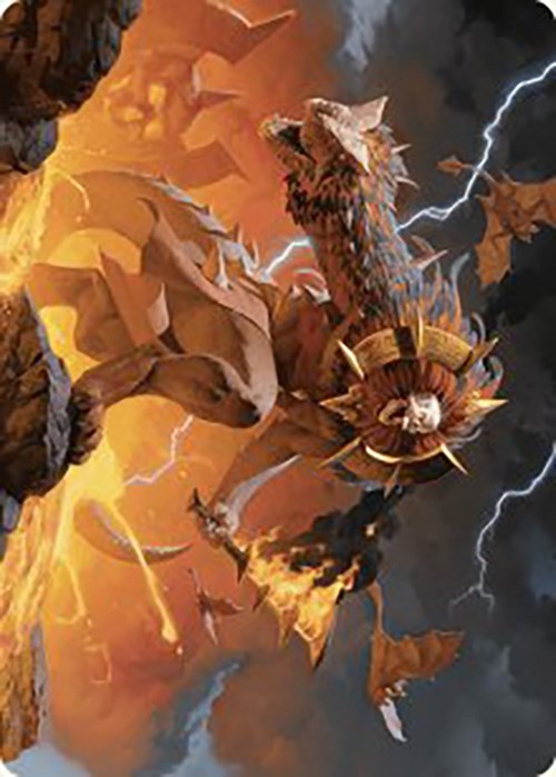 Ojer Axonil, Deepest Might Art Card (20/81) [The Lost Caverns of Ixalan Art Series] | Good Games Morley