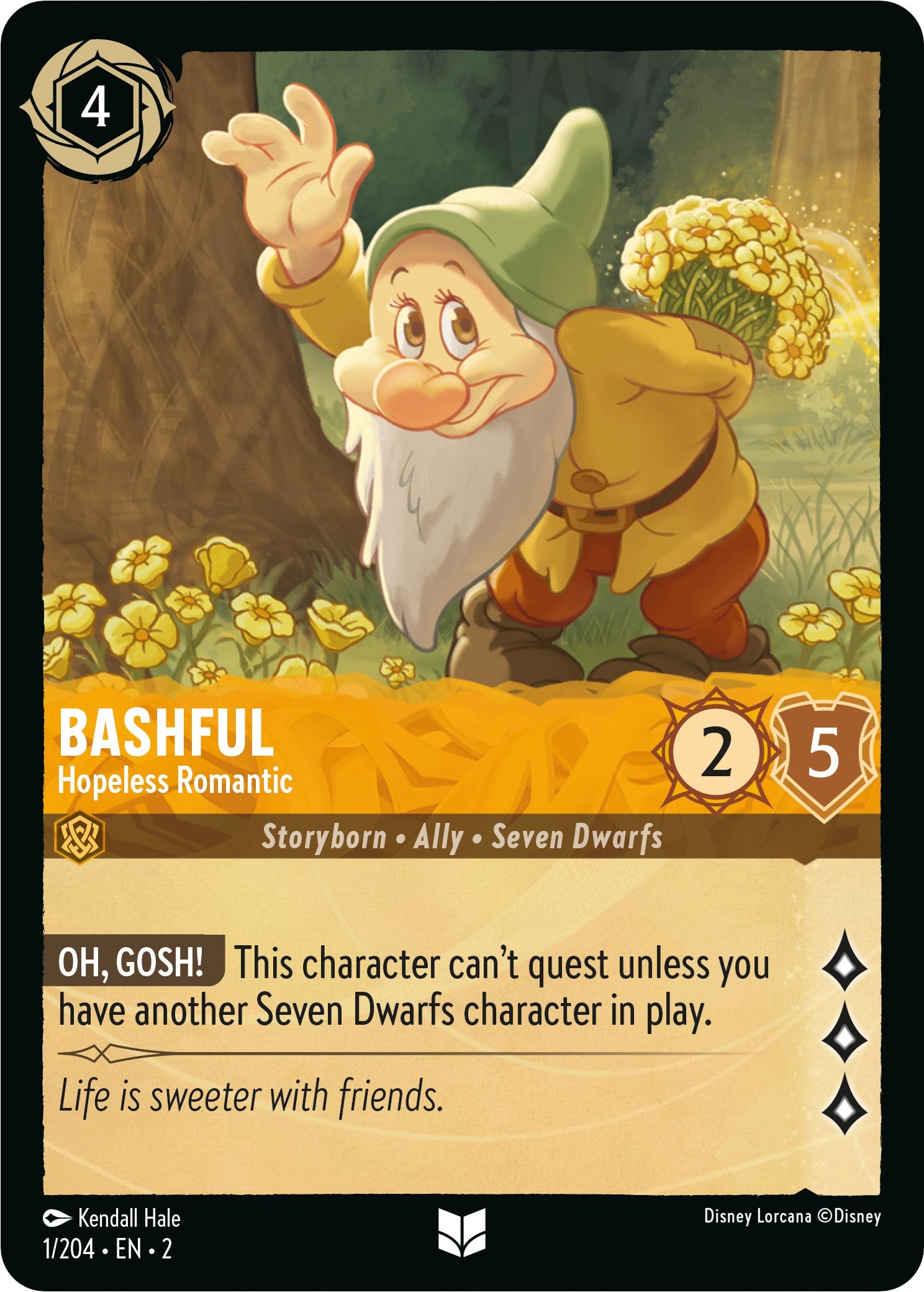 Bashful - Hopeless Romantic (1/204) [Rise of the Floodborn] | Good Games Morley