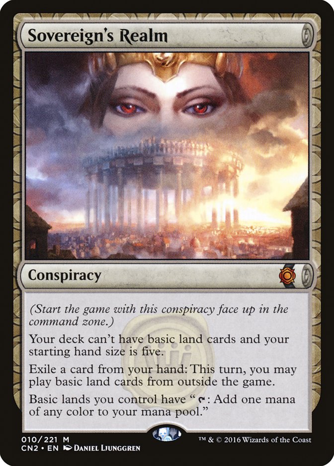 Sovereign's Realm 10/221 (Conspiracy: Take the Crown)  | Good Games Morley