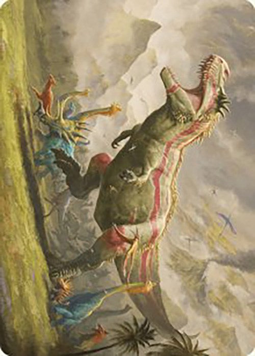 Ghalta, Stampede Tyrant Art Card [The Lost Caverns of Ixalan Art Series] | Good Games Morley