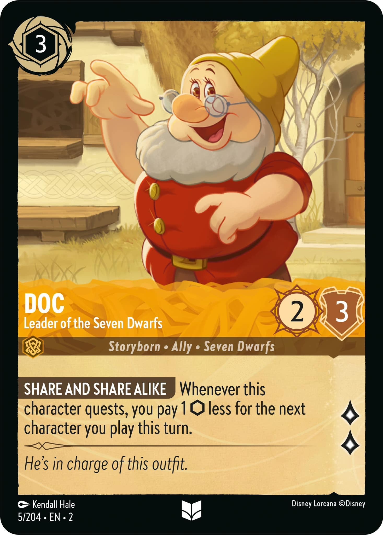 Doc - Leader of the Seven Dwarfs (5/204) [Rise of the Floodborn] | Good Games Morley