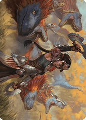 Huatli, Poet of Unity Art Card [The Lost Caverns of Ixalan Art Series] | Good Games Morley