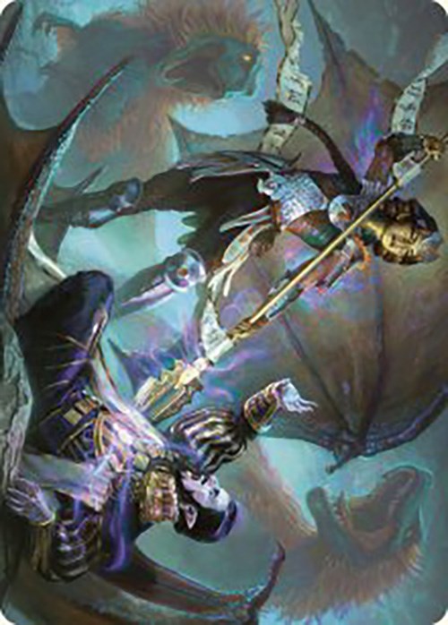 Huatli's Final Strike Art Card [The Lost Caverns of Ixalan Art Series] | Good Games Morley