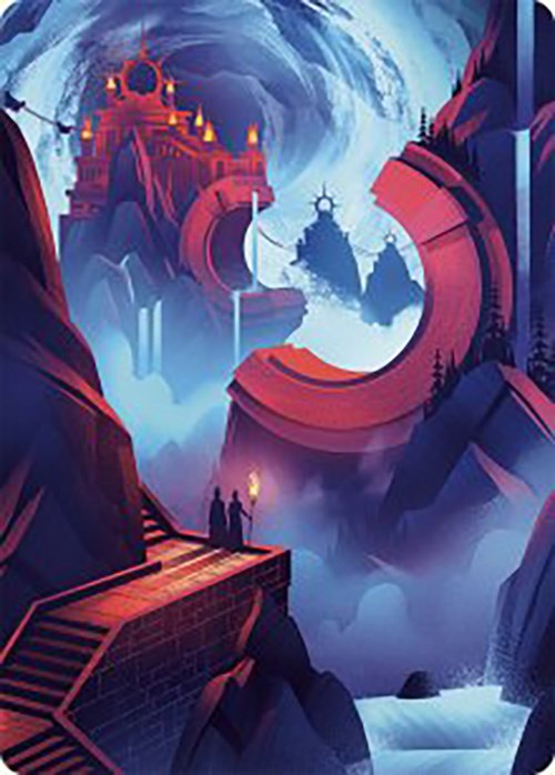 Mountain Art Card [The Lost Caverns of Ixalan Art Series] | Good Games Morley