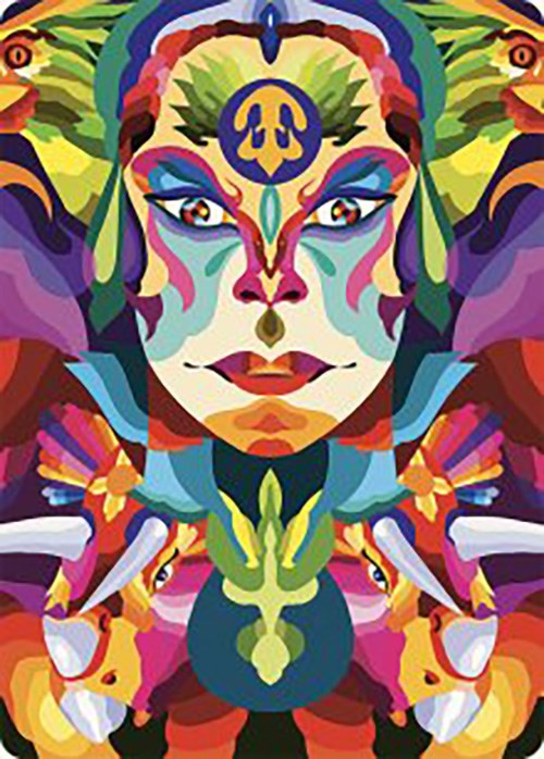 Roar of the Fifth People Art Card [The Lost Caverns of Ixalan Art Series] | Good Games Morley