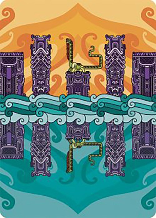 Echoing Deeps Art Card [The Lost Caverns of Ixalan Art Series] | Good Games Morley