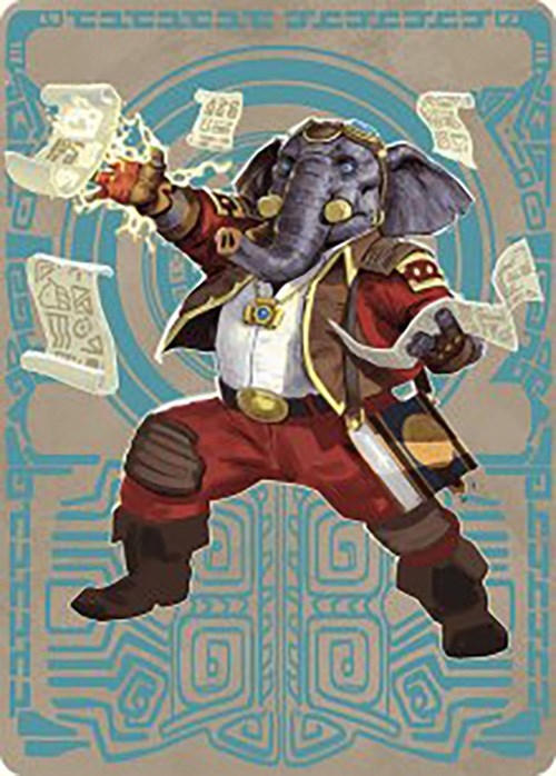Quintorius Kand Art Card (65/81) [The Lost Caverns of Ixalan Art Series] | Good Games Morley