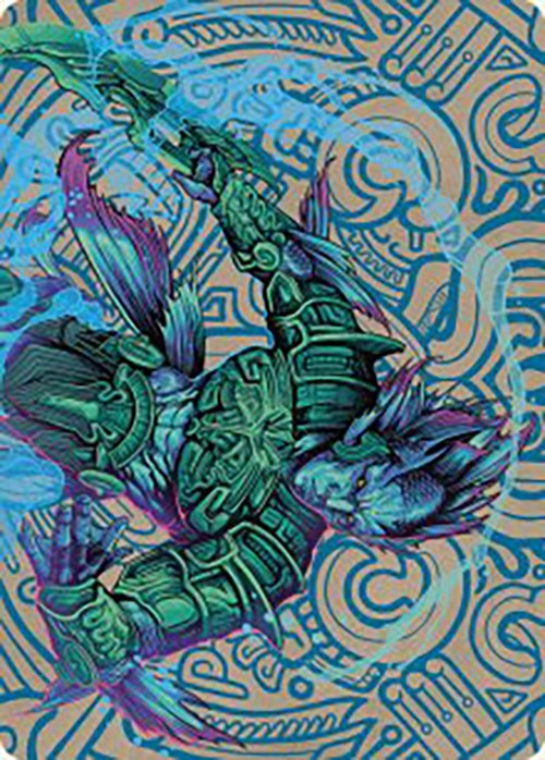 Hakbal of the Surging Soul Art Card [The Lost Caverns of Ixalan Art Series] | Good Games Morley