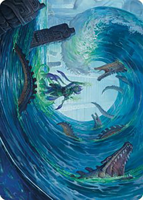Wave Goodbye Art Card [The Lost Caverns of Ixalan Art Series] | Good Games Morley