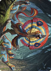 Sunfrill Imitator Art Card [The Lost Caverns of Ixalan Art Series] | Good Games Morley