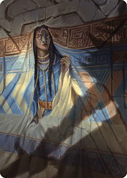 Whispersilk Cloak Art Card [The Lost Caverns of Ixalan Art Series] | Good Games Morley