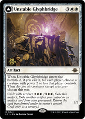 Unstable Glyphbridge // Sandswirl Wanderglyph [The Lost Caverns of Ixalan Prerelease Cards] | Good Games Morley