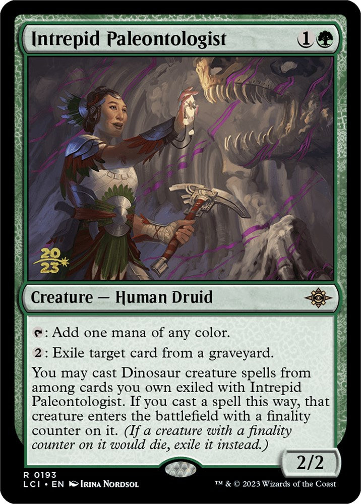 Intrepid Paleontologist [The Lost Caverns of Ixalan Prerelease Cards] | Good Games Morley