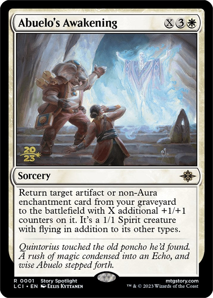 Abuelo's Awakening [The Lost Caverns of Ixalan Prerelease Cards] | Good Games Morley