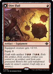 Dire Flail // Dire Blunderbuss [The Lost Caverns of Ixalan Prerelease Cards] | Good Games Morley