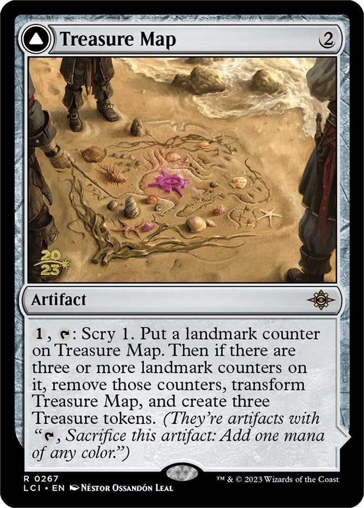 Treasure Map // Treasure Cove [The Lost Caverns of Ixalan Prerelease Cards] | Good Games Morley
