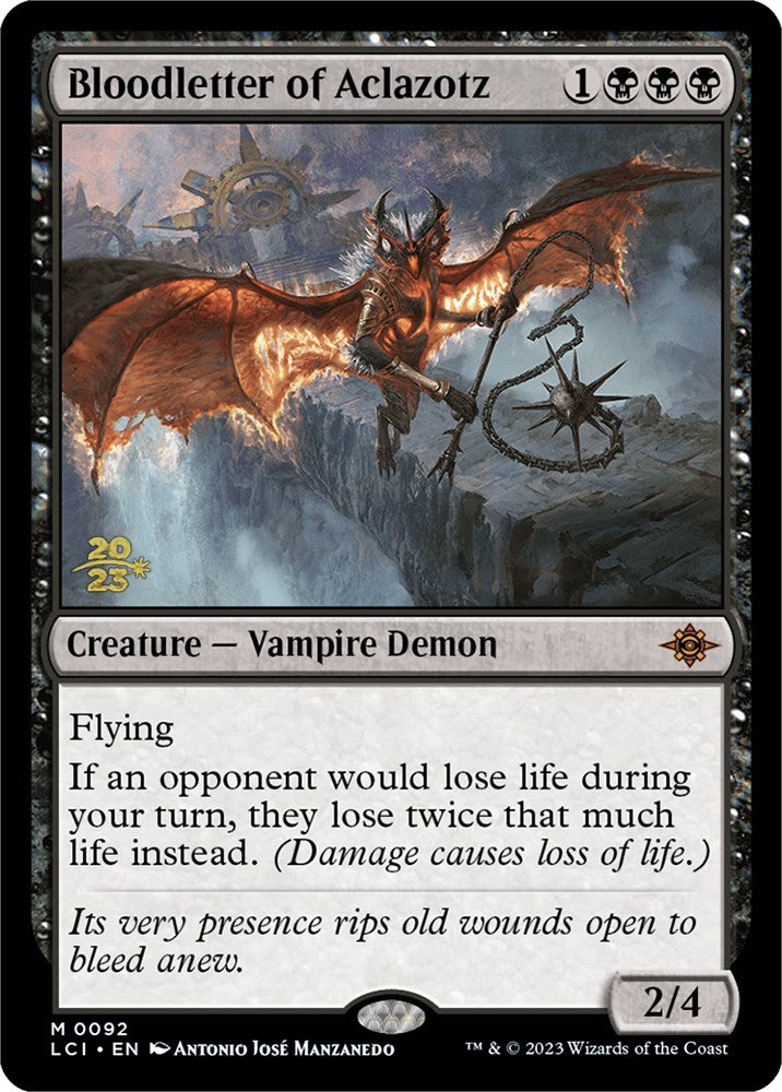 Bloodletter of Aclazotz [The Lost Caverns of Ixalan Prerelease Cards] | Good Games Morley