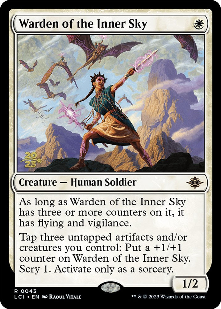 Warden of the Inner Sky [The Lost Caverns of Ixalan Prerelease Cards] | Good Games Morley