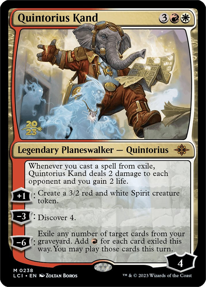 Quintorius Kand [The Lost Caverns of Ixalan Prerelease Cards] | Good Games Morley