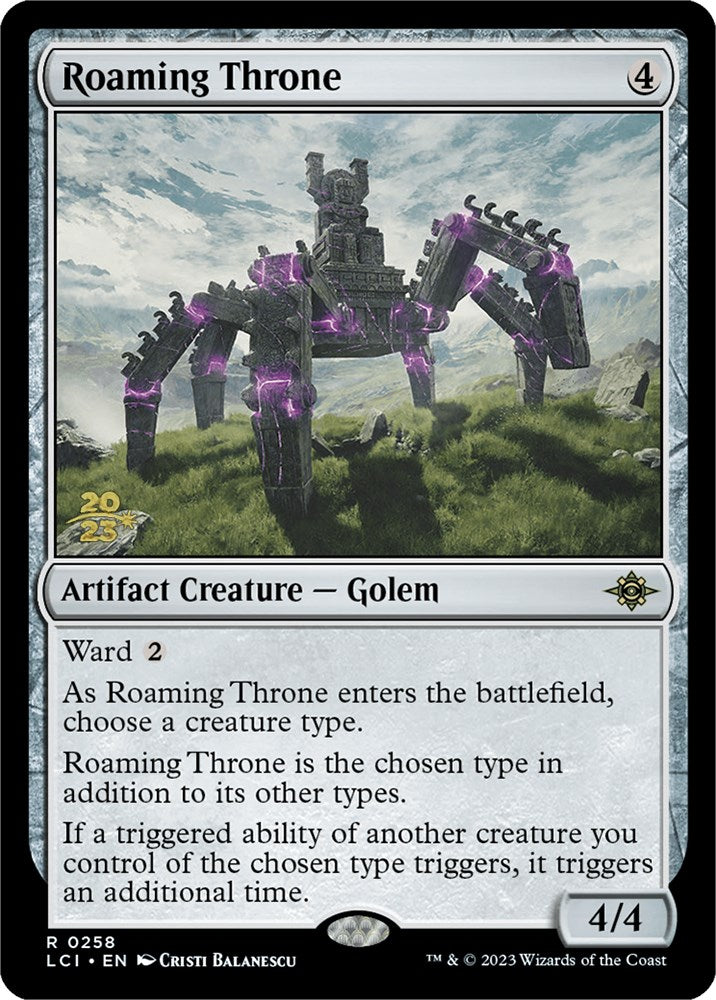 Roaming Throne [The Lost Caverns of Ixalan Prerelease Cards] | Good Games Morley